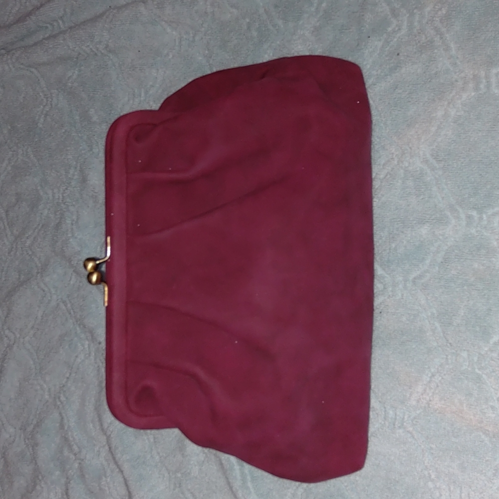 NWOT purple crossbody with wallet